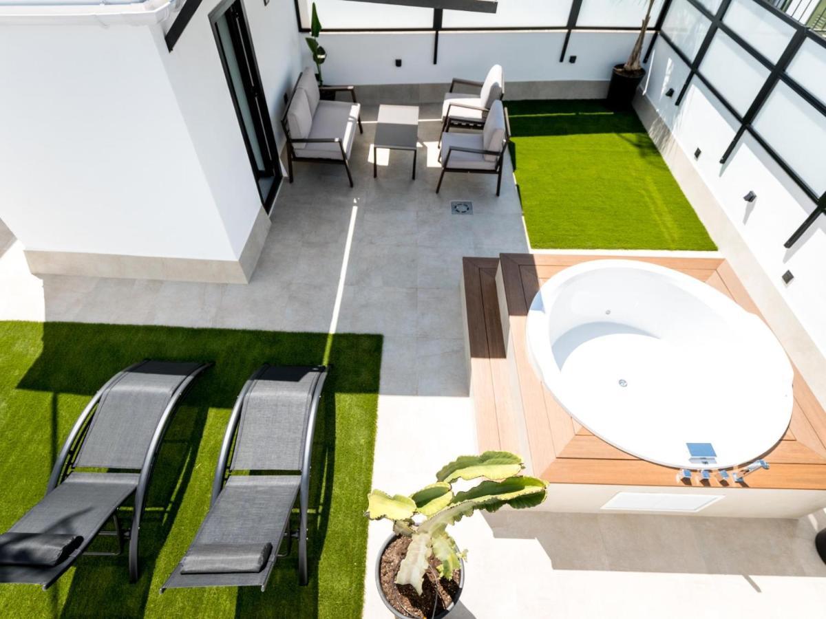 Pj Terraza Privada Banera Exterior Junto Catedral Apartamento